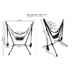 You2Toys Balançoire autoportante Sex Swing Noire